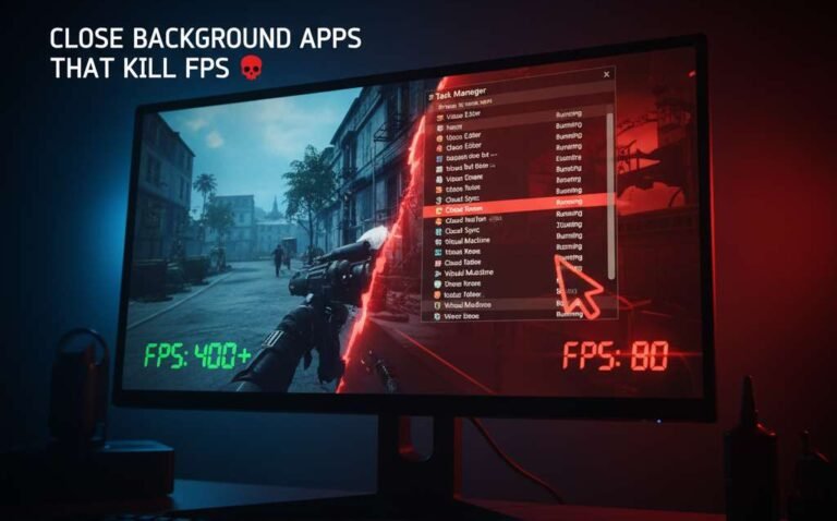 Close Background Apps That Kill FPS
